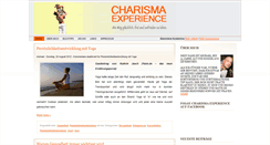 Desktop Screenshot of charismaexperience.de